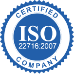 ISO 22716:2007International quality standard that ensures structured management, consistent production, and global recognition.